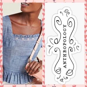 🆕🎀 NWT—Anthropologie Dakota Flutter-Sleeved Blouse from Pankaj & Nidhi🎀